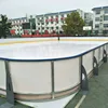 Inflatable hockey rink / ice skating rink for 85% slippage compared to real ice