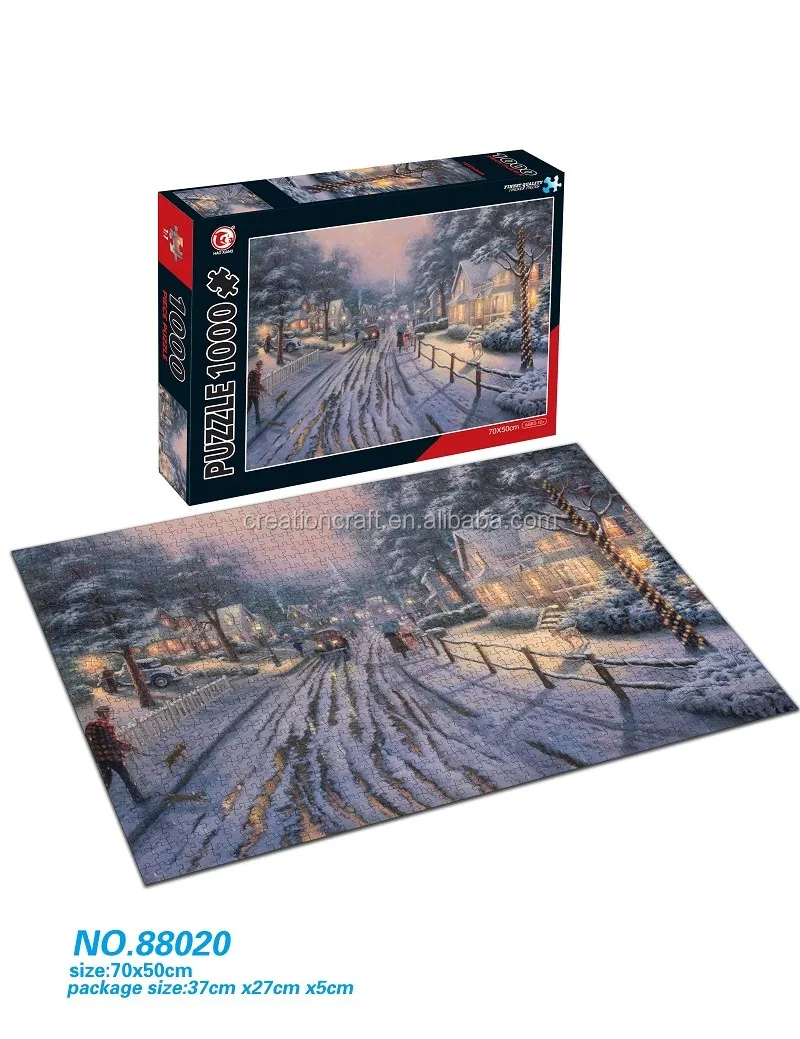 Customized Printing 1000 Piece Jigsaw Puzzles For Lover Gifts Buy