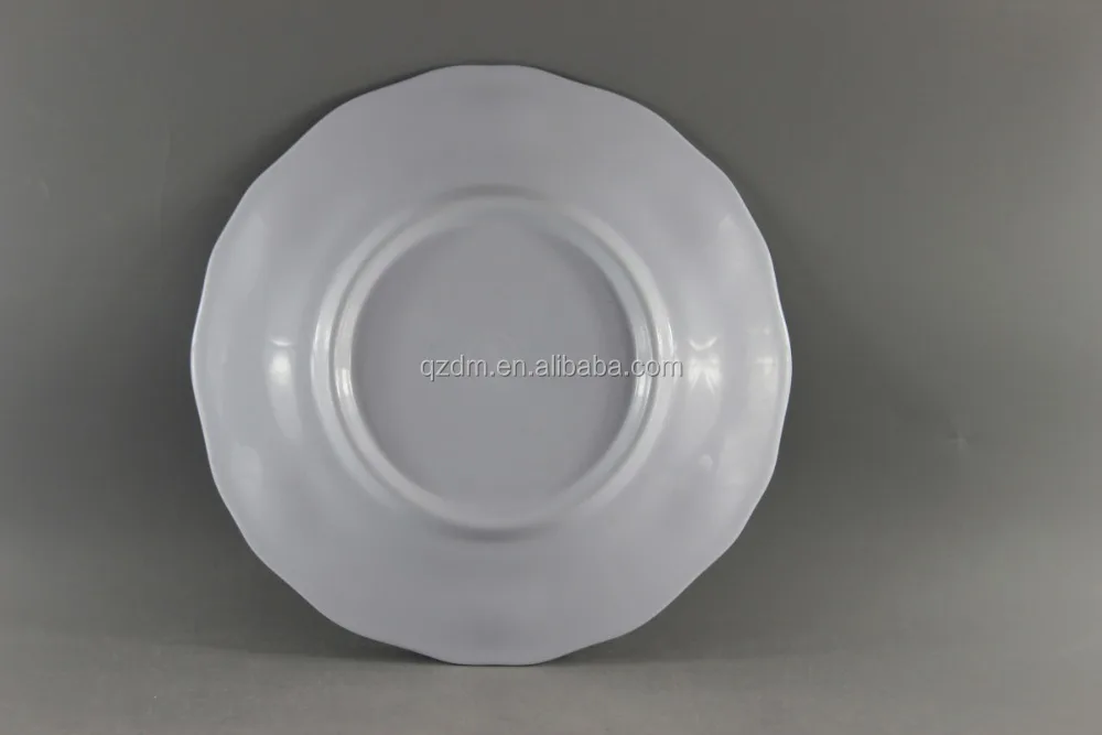 Imitation Porcelain Melamine Plate 11 Inch