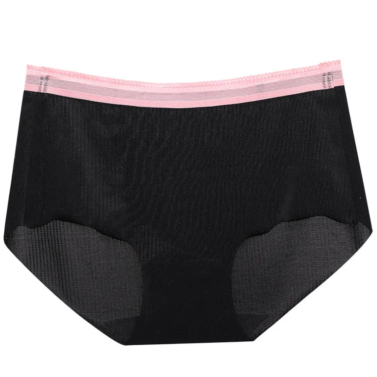 New Elegant Mature Chinese Girl Seamless Briefs Middle Waist Knickers ...