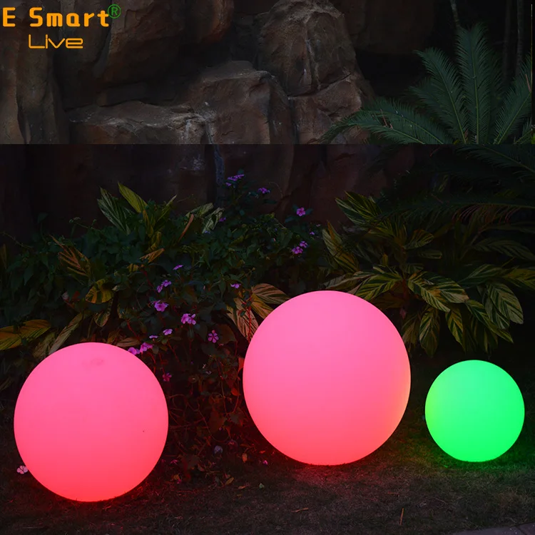 Rechargeable Glowing Garden Ball Lights/waterproof Led Floating Ball
