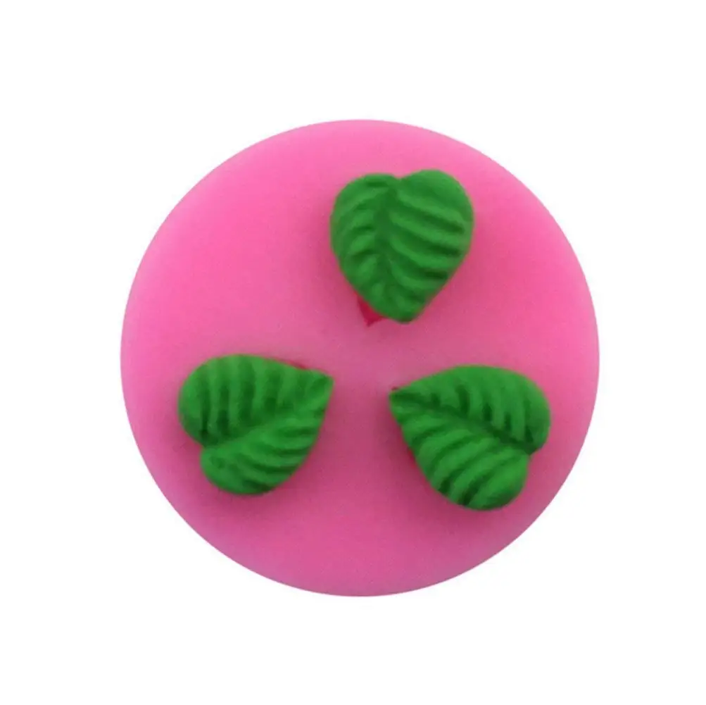 Neaer Decorative Pattern Leaves DIY Cake Mold Sugar Silicone Mold Liquid Silicone Mold For Kitchen