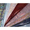 58/60" NYLON LYCRA FOGGY FOIL PRINT KNIT HOLOGRAM FABRIC IN KOREA