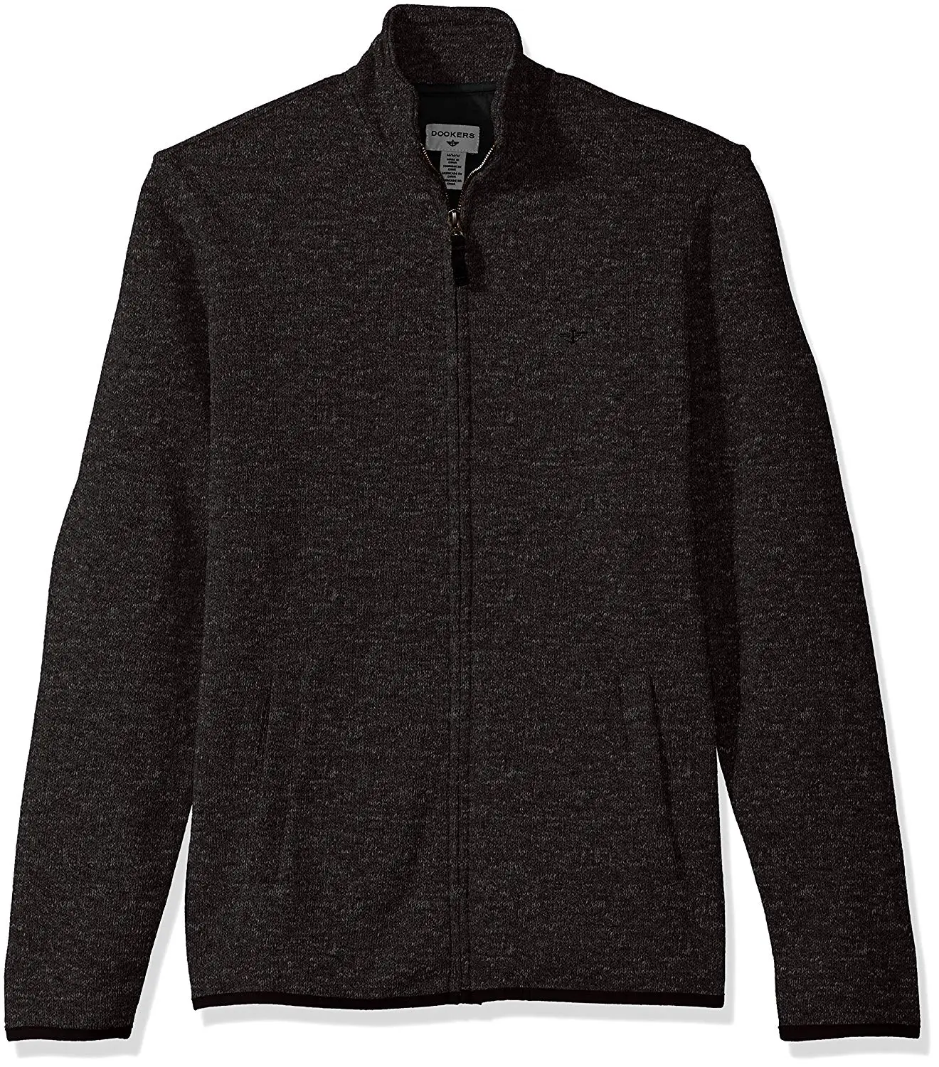 dockers full zip sweater