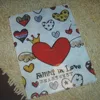 promotion gift heart design file folder