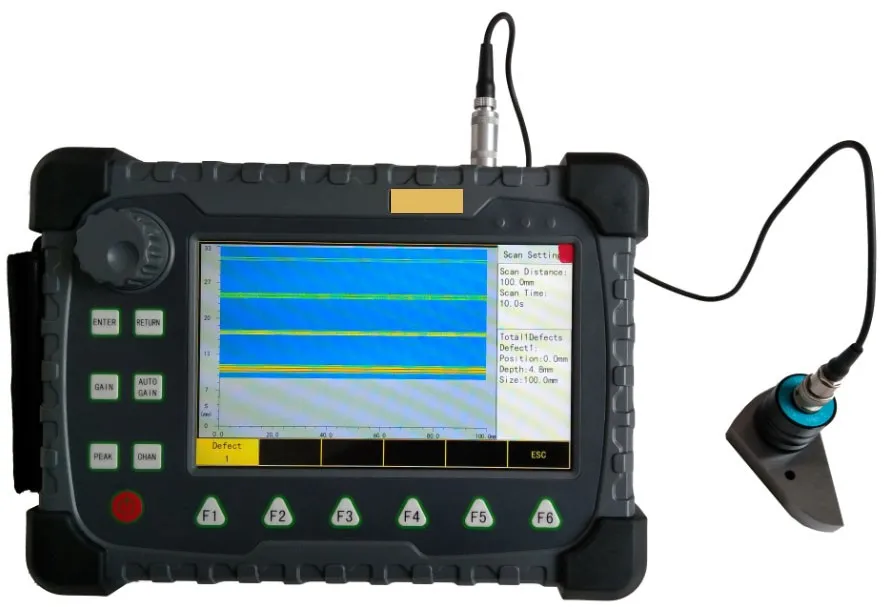 Afd850 Color Lcd Display Digital Ultrasonic Flaw Detector Price Buy