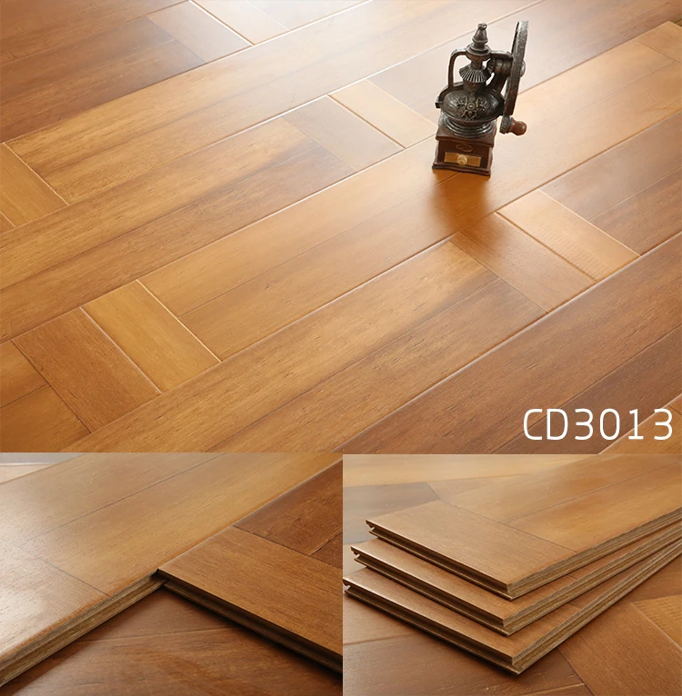 Waterproof  High glossyv MDF HDF   Laminate Wood Flooring