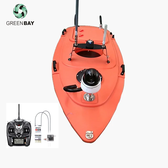
Unmanned RC hydrographic survey boat with autopilot system echo sounder adcp etc for dredging underwater topography 