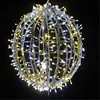 light up 40cm hanging PVC glueing string IP65 Christmas LED ball