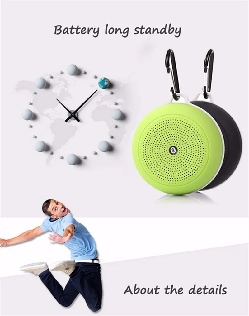 Hot Selling Colorful y3 Mini Music Wireless Blue tooth Portable usb shower Speaker - ANKUX.COM