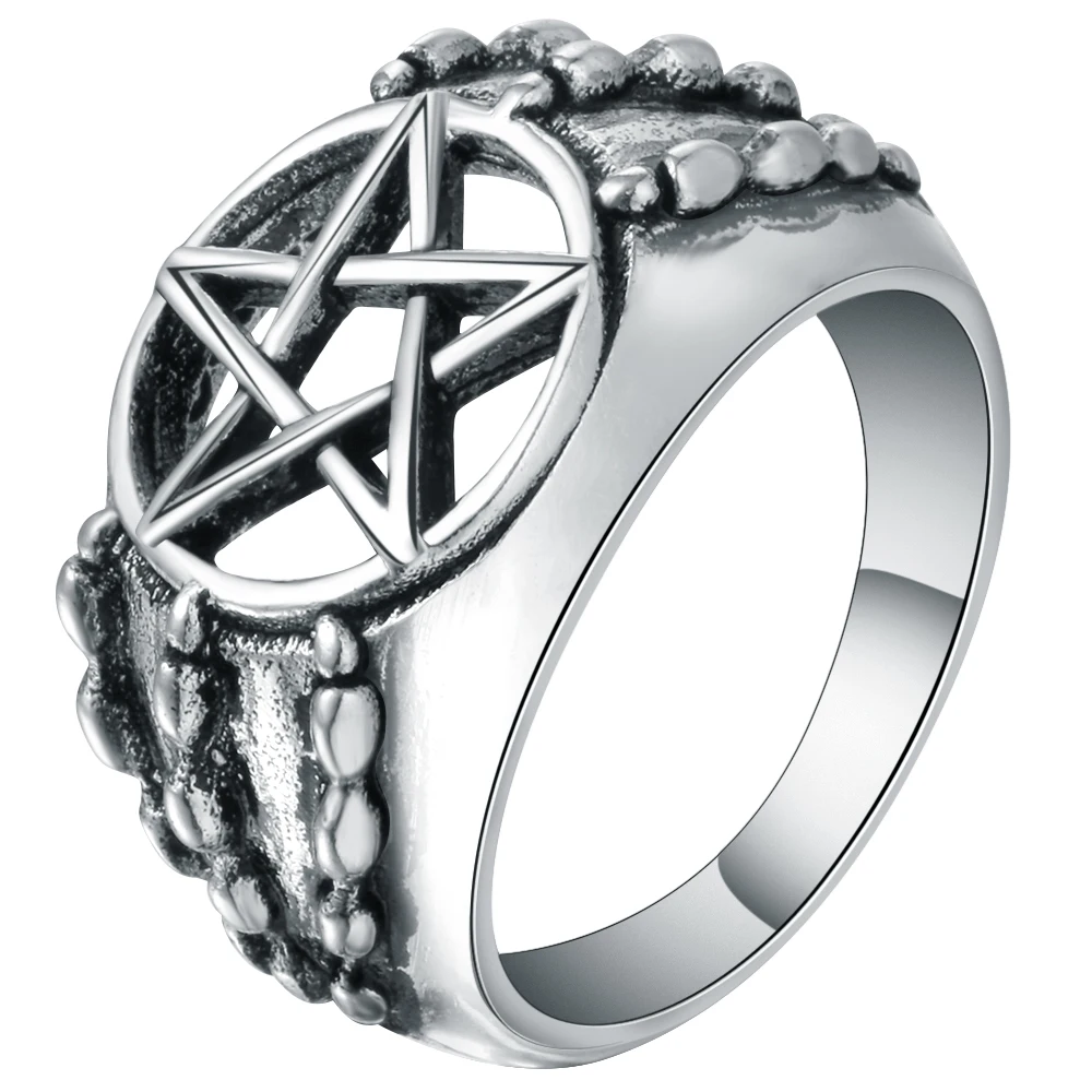 bague homme pentacle bague homme pentacle