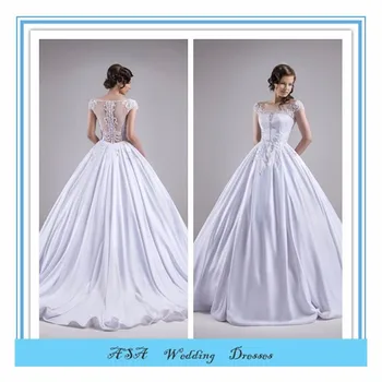 Purple Vintage Wedding Dress