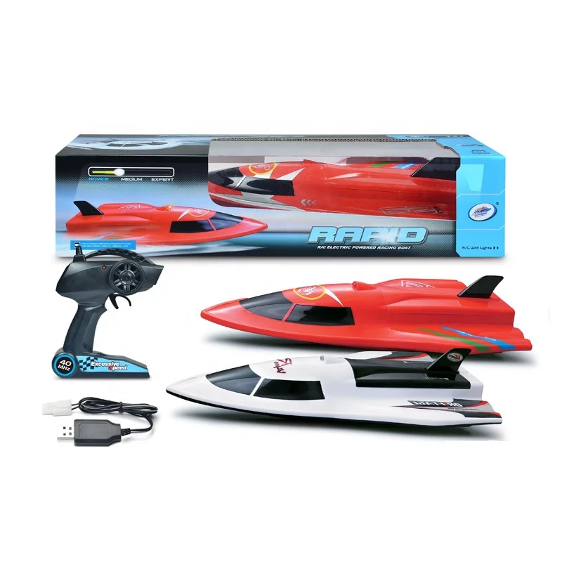 Hot selling kids rc speedboat toys cheap rc boats for sale