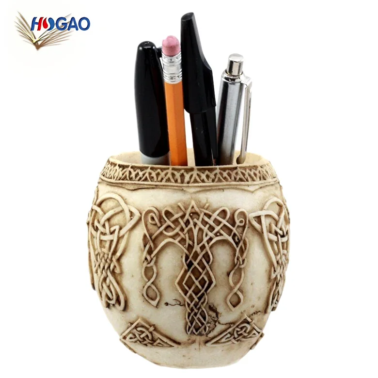 Oem Creative Design Skull Shape Custom Decorative Desktop Pen Oem Creative Design Skull Shape Custom