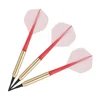 Soft Tip Brass darts with Colorful Flights for Electric Dart Board
