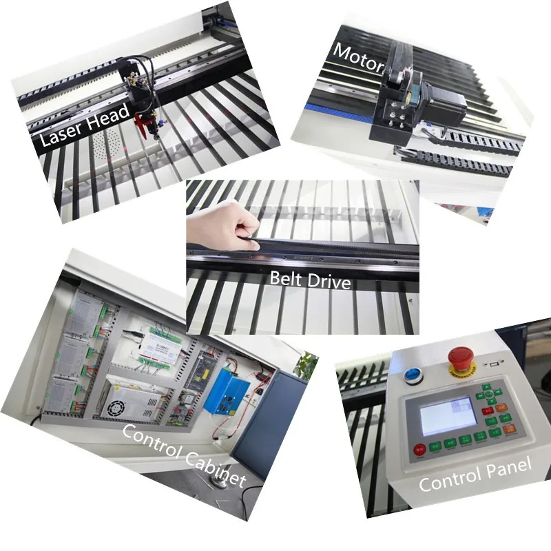 Jinan PRECISION CNC CO2 laser cutting and engraving machine