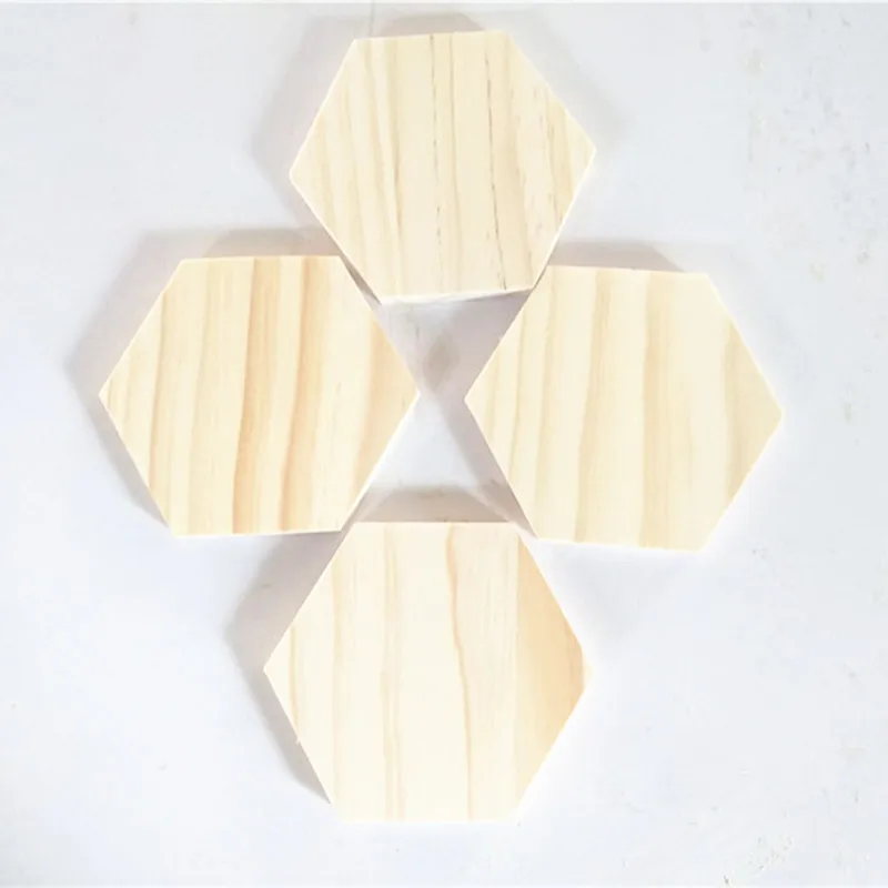 shaped wood pieces