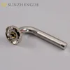 double sided solid lever china manufacturer stainless steel modern knobs and door lever solid handles