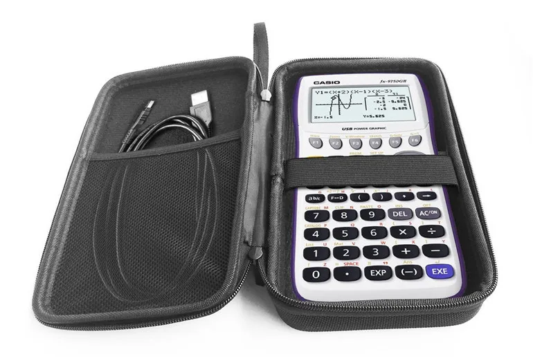 Shockproof Travel Carrying Graphing Calculator Case For Casio Fx9750gi