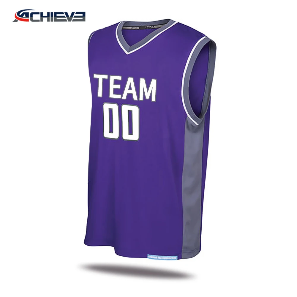 2018 Latest Design Sublimation Custom Basketball Jerseys Unisex