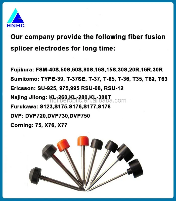 Fiber Optic Replacement Electrodes Splicing Machine Accessories Buy