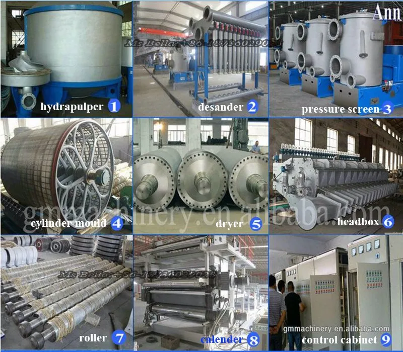 Cardboard Recycling Machine/kraft Paper Making Machine Small Paper Plant Price Buy Cardboard