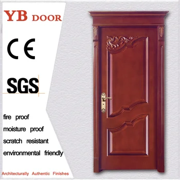 Modern Mdf Strips Flush Wood Main Double Door Designs With Glass Models For Houses Ybvd 6022 Buy Main Double Door Designs For Houses Flush Door