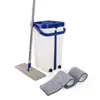 New Magic Mop for TV Shopping Flat Mop with Self-Washing & Squeeze Drying Bucket System Mop