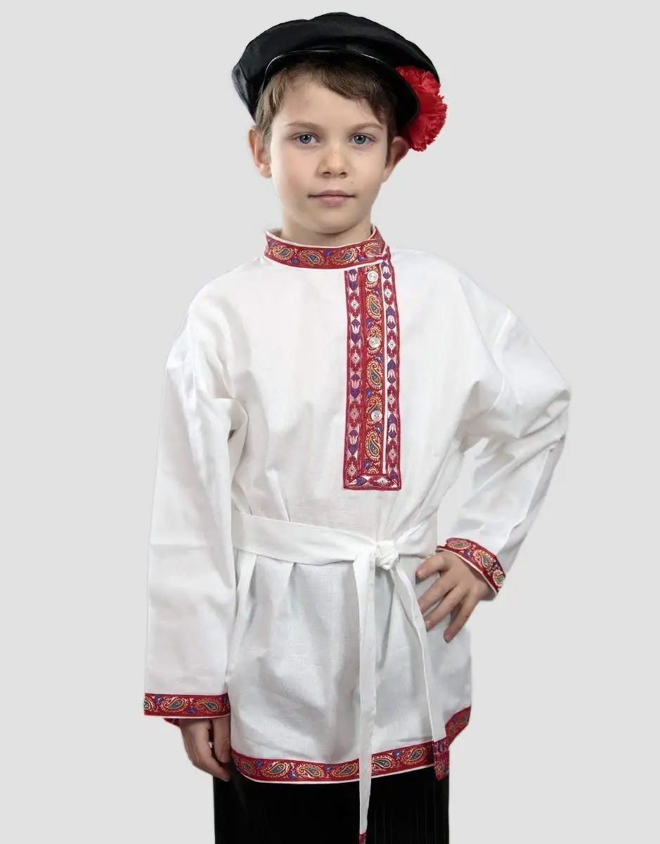 Русская народная рубаха косоворотка для мальчика
