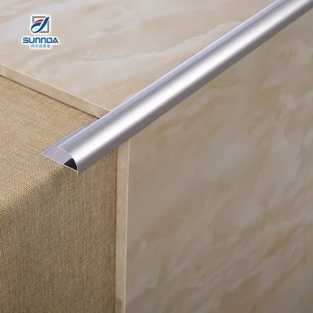 10mm Strip Corner Bullnose Round Edge Silver Beading Steel Aluminum 10mm Strip Corner Bullnose Round Edge Silver Beading Steel Aluminum Pvc Trim For Bath Ceramic Quarter