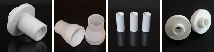 heat resistant glazed electrode alumina ceramic spark plug insulator