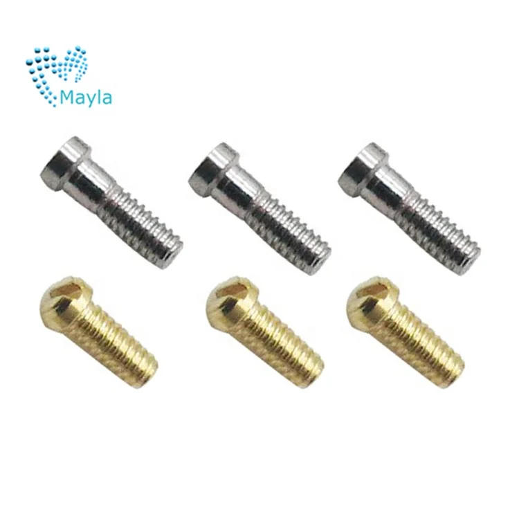 
Factory supply Nose Pad Screw Optical Eyewear Screws 