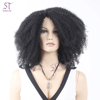 perruque afro pour femme