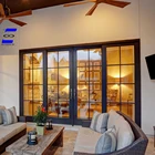 BESAR aluminium windows pintu, profesional Baru aluminium pintu dan jendela