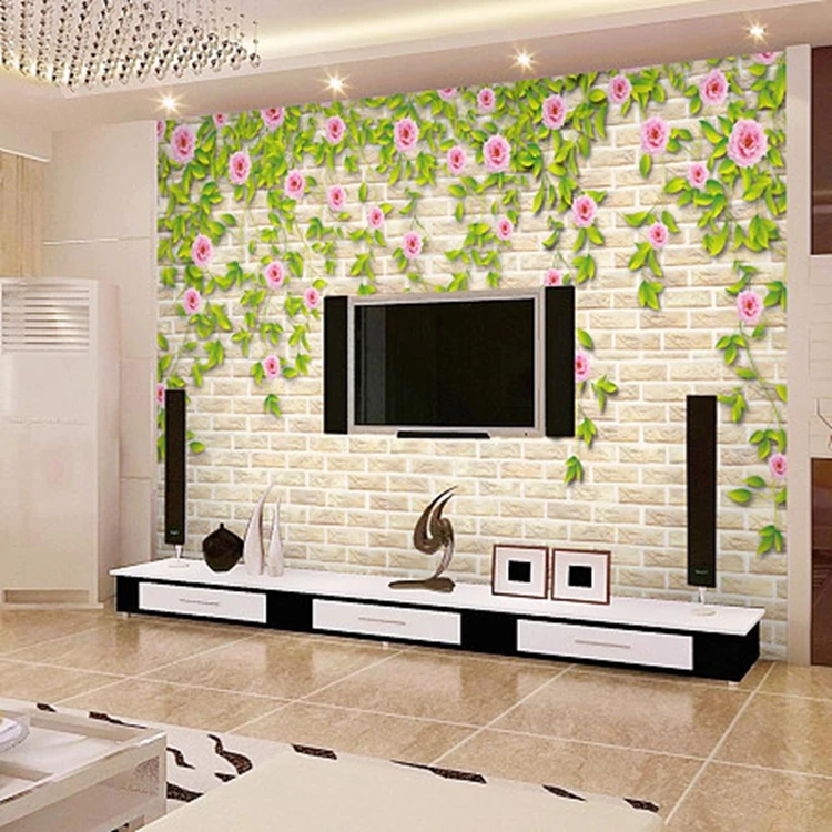 3d Nature Textured Stone Brick Wallpaper Uk For Interior Decoration Buy Stone Brick Wallpaper