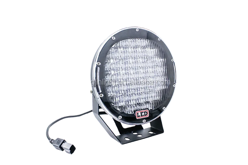 Australia Stock 185w Round Black Led Work Light 9inch 12v 24v 4d Lens