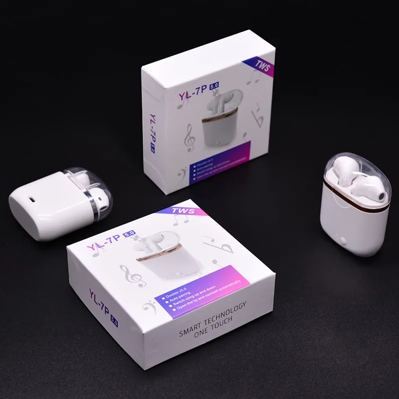 Magnetic charging truely wireless earbuds bluetooth 5.0 I7P TWS earpiece - ANKUX.COM
