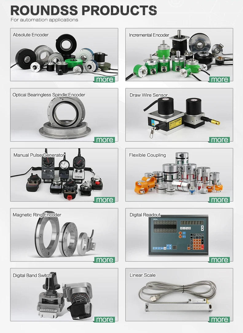 Roundss Linear Position Encoder Connect With Plc Grating Scale Buy Linear Position Encoder Grating Scale Digital Scale With Printer Product On Alibaba Com