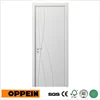 New Design Modern White Simple Wooden Swing Interior Door
