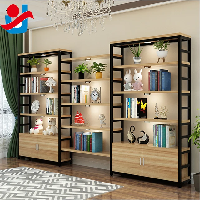 Source wood and iron material accessories decoration design rack