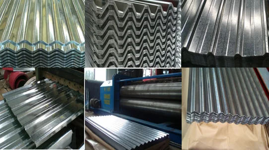 ASTM A1011 CS Type B Galvanized Corrugated Steel Sheet, View Galvanized ...