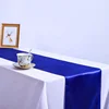 Factory wholesale high quality satin table runner for party hotel out door wedding