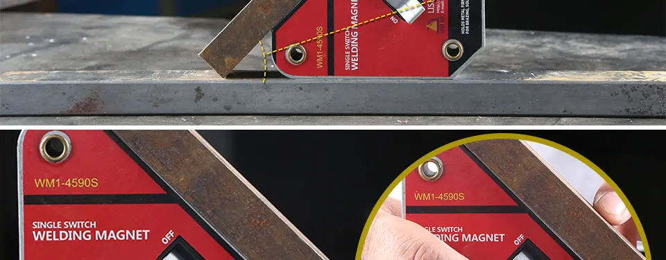 Strong Single Switch Neodymium Welding Magnet Holder On/off Switch ...