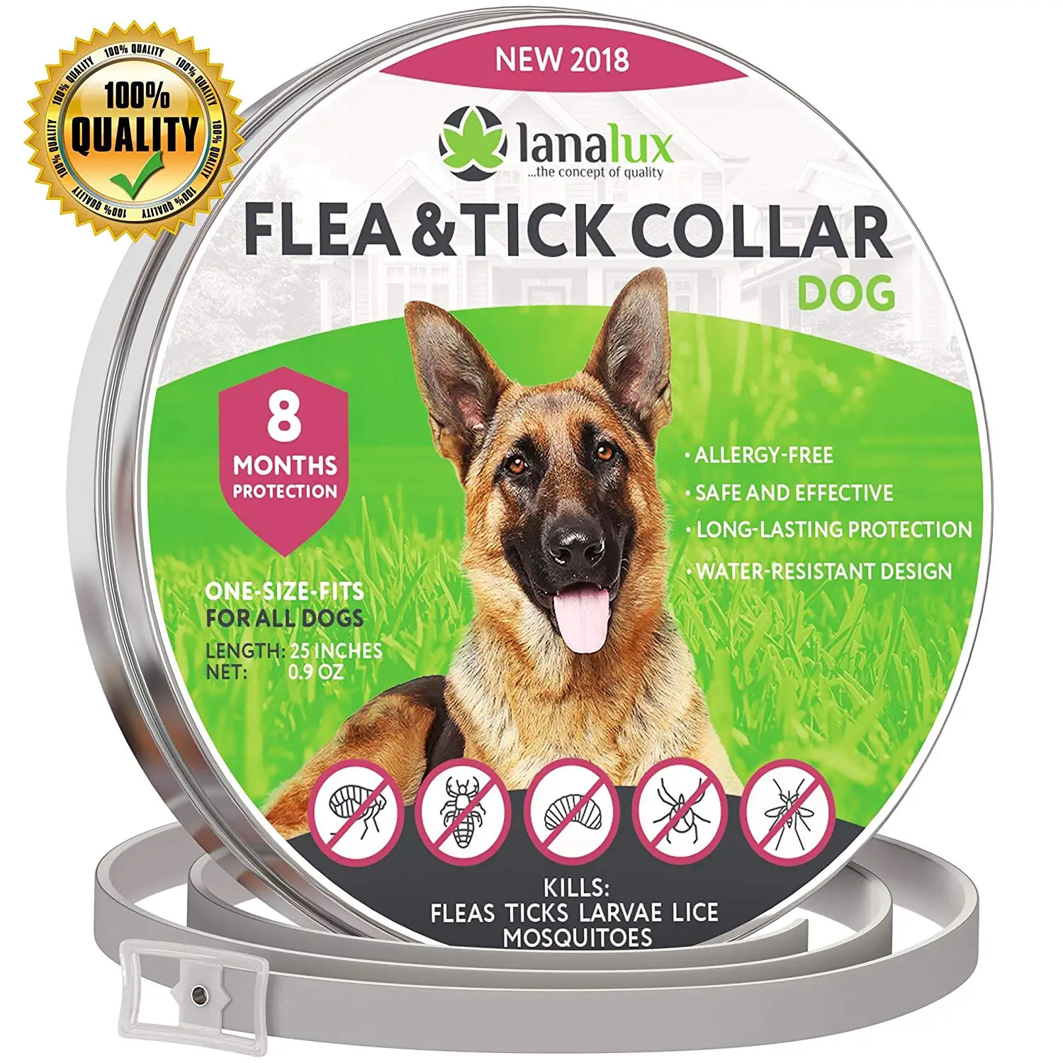 regirock flea and tick collar