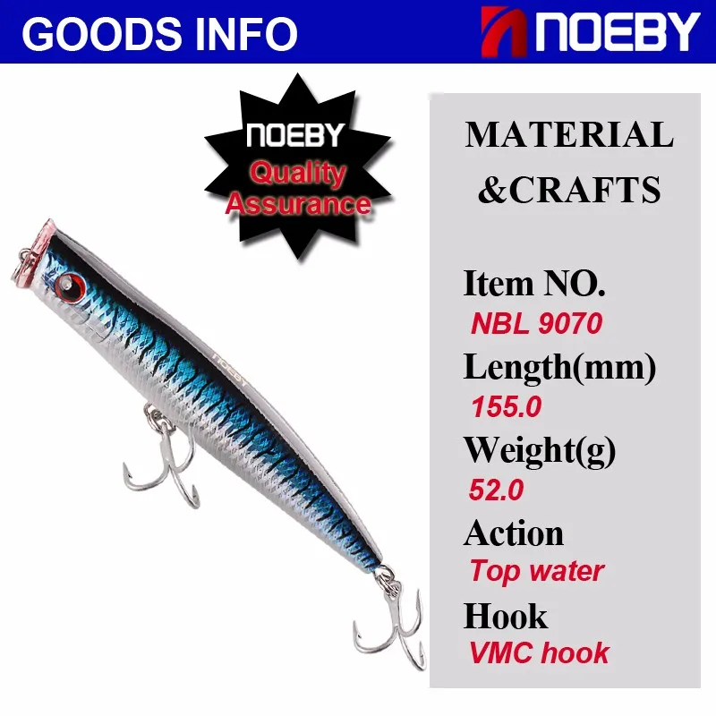 Noeby Wholesale Surface Poppers Golden Marlin Fish Lure - Buy Marlin ...