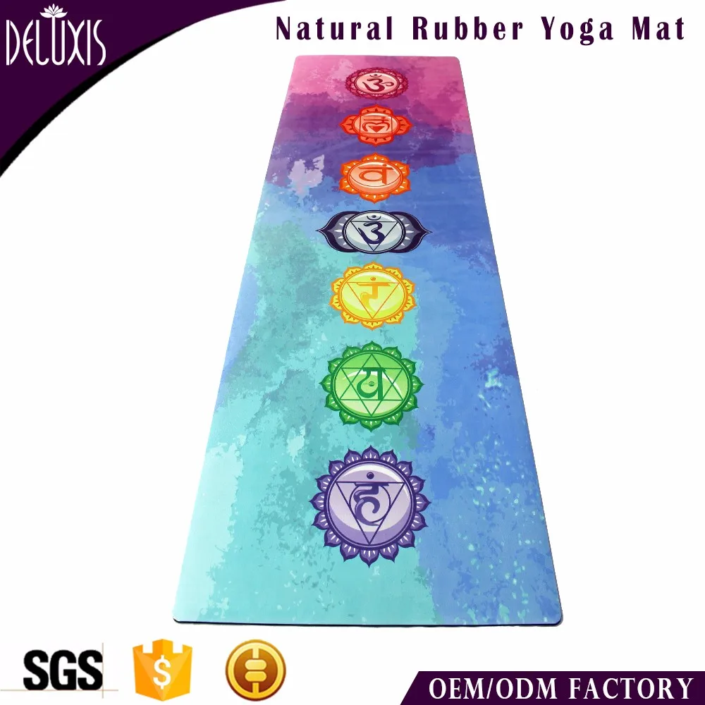 1 Mm Thin Folding Chakra Yoga Mat 