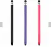 Custom LOGO Printed Double Head Tablet Capacitive Touch Screen Stylus Pencil Pen For Mobile Phone