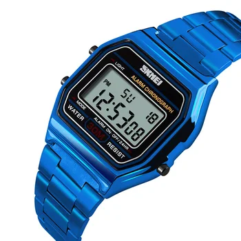 stainless steel back water resistant digital