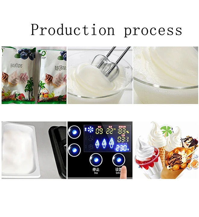 DIGUO IMPORT AND EXPORT, DIGUO TRADE, DIGUO HOLDING GROUP, HANKER GROUP Guangzhou manufacture soft commercial ice cream machine for sale from china