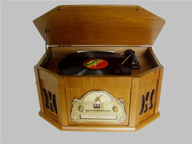 Wooden Multiple Turntable Vinyl Record Machine Player Buy Multiple